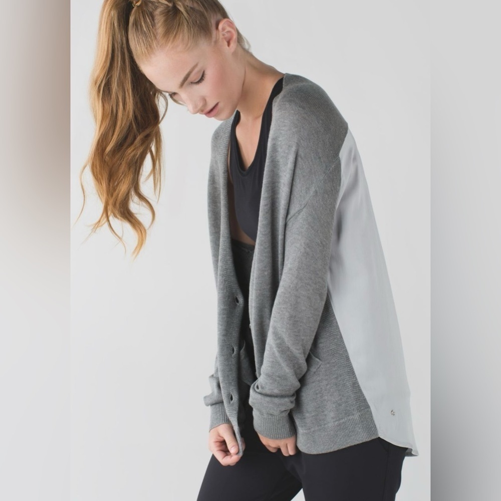 Lululemon Cardi in the Front Cardigan Sweater